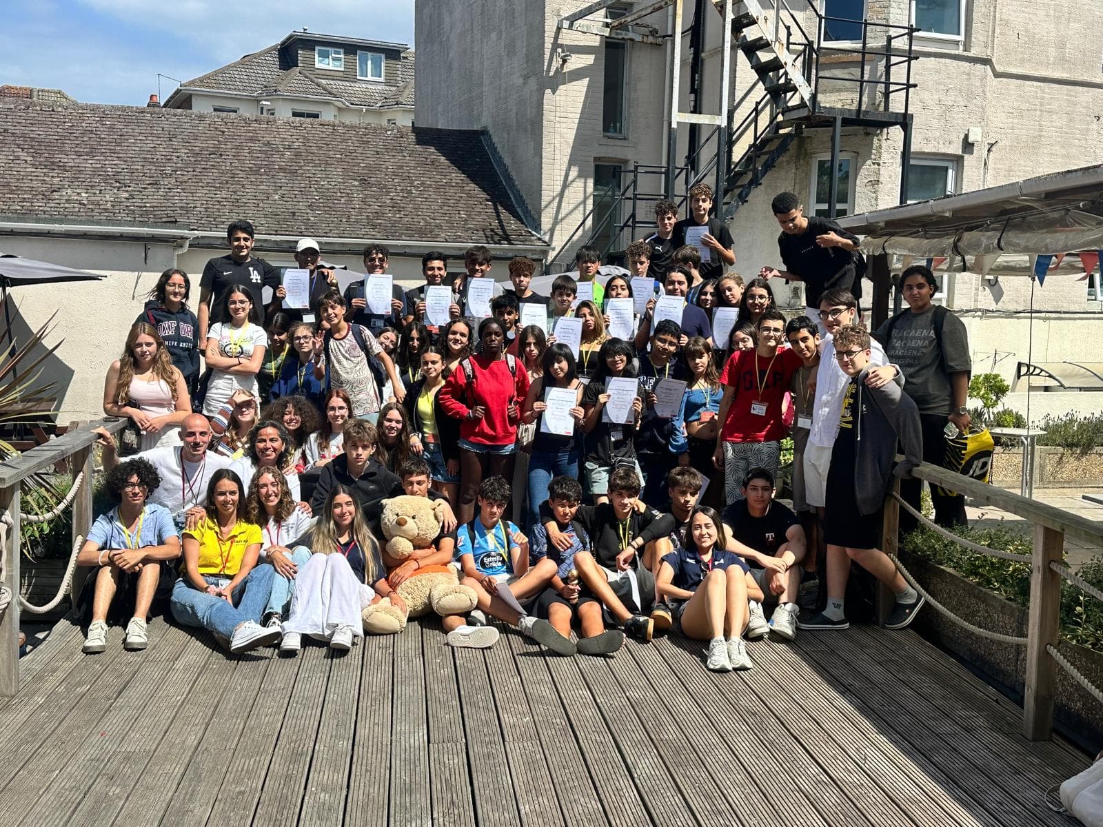 Uluslararası öğrenci grubu